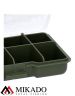 Коробочка-вкладыш Mikado UAC-CA008-H для карповых аксессуаров (10,5 х 7 х 2,5см, 8 ячеек) зелёная
