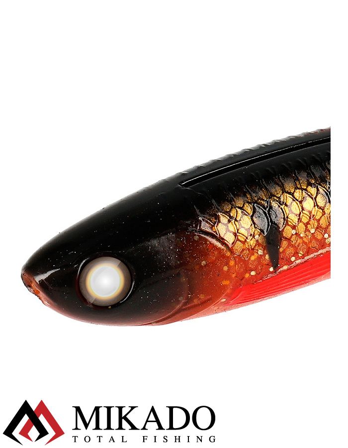 Виброхвост Mikado Sicario 10.5 см., 10 г., ORANGE PERCH (5 шт.)