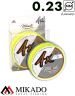 Плетеный шнур Mikado NIHONTO FINE BRAID 0,23 fluo (150 м) - 20.20 кг.