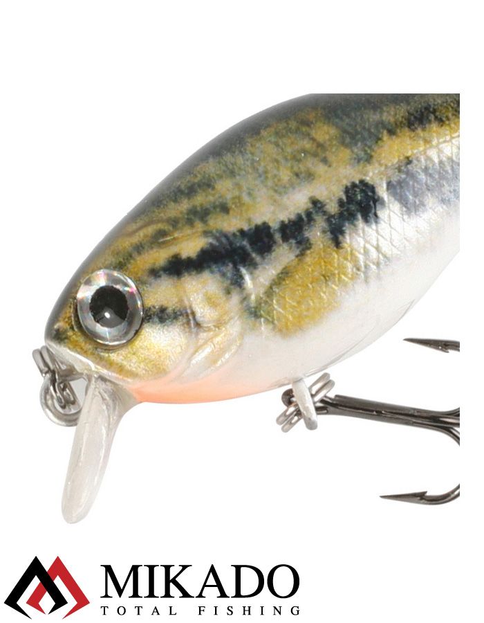 Воблер Mikado BOLD HEAD 4 см. / Y36 - плавающий, 1 м 4 см 3,5 гр