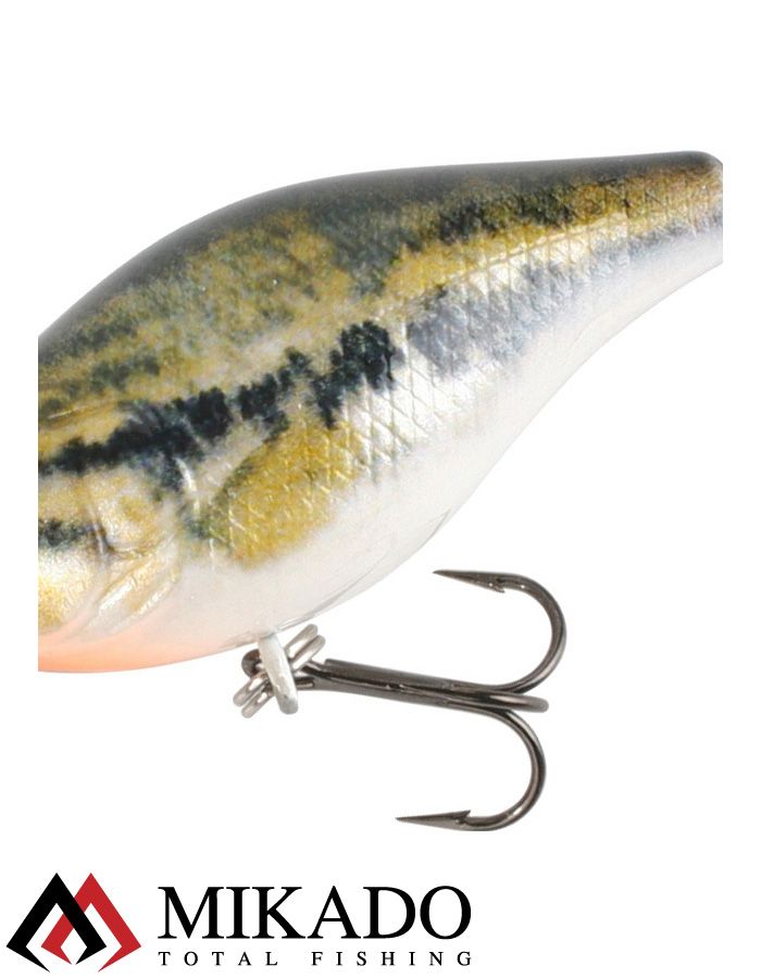 Воблер Mikado BOLD HEAD 4 см. / Y36 - плавающий, 1 м 4 см 3,5 гр