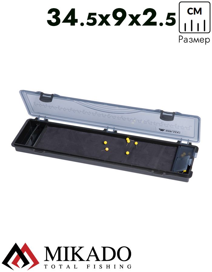 Поводочница Mikado (34,5 х 9 х 2,5 см) пенка+булавки UAC-CA100