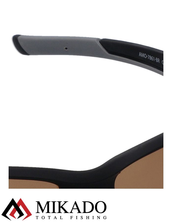Очки поляризационные Mikado (коричневые с зеркальным эффектом) AMO-7861-BR