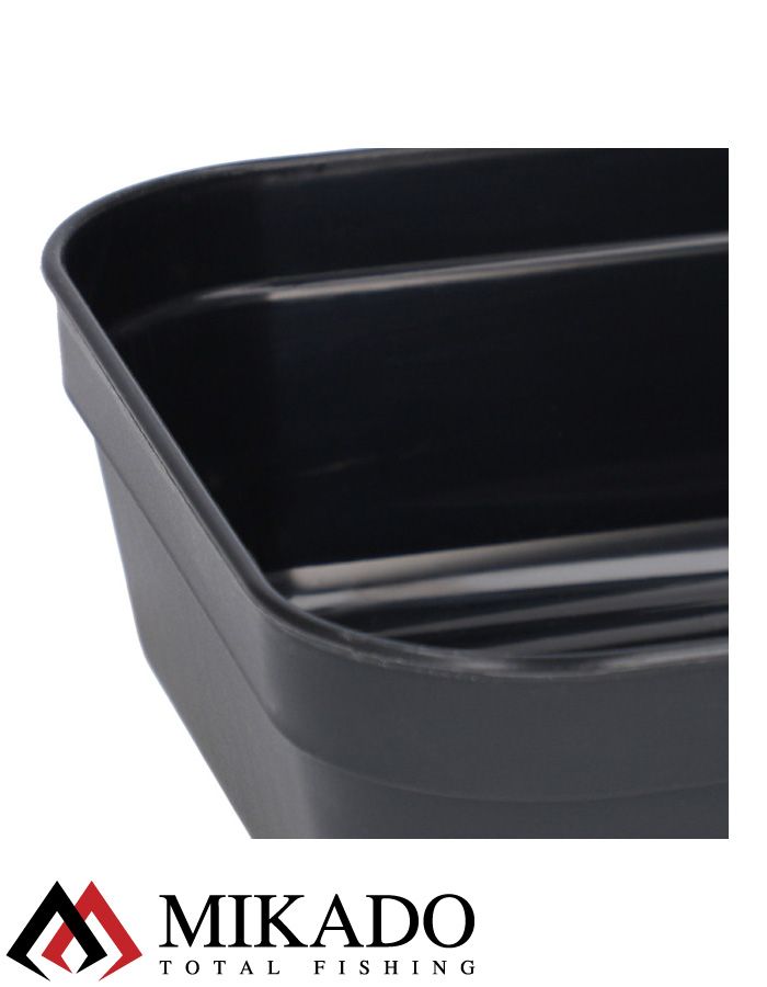 Контейнер для насадки Mikado UAC-G007 (16,5 x 16,5 x 5,5 см.) чёрная