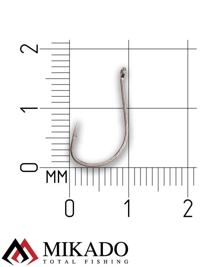 Крючки Mikado SENSUAL - KEIRYU W/RING № 4 BN (с ушком) ( 10 шт.)