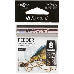 Крючки Mikado SENSUAL - FEEDER № 10 G (с лопаткой)( 10 шт.)