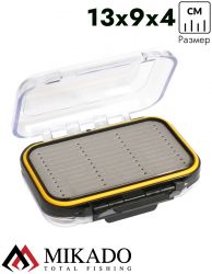 Коробочка для нахлыстовых мушек Mikado UAM-062D (13 x 9 x 4 см.)