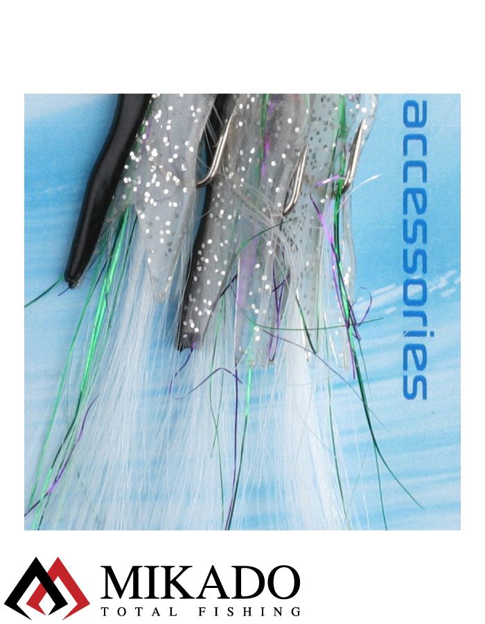 Морская оснастка Mikado BELONA RIG, крючок № 1/0 ( 3шт.)