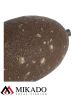 Грузило для ловли сома Mikado сквозное, круглой формы (коричневый) 46BR  300 г.