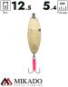 Блесна колеблющаяся Mikado BUDDY №2, 12.5 г., 5.4 см., золото