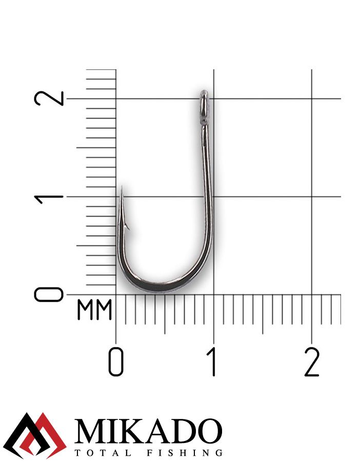Крючки Mikado SENSUAL - DROP SHOT № 1/0 BN (с ушком) ( 10 шт.)