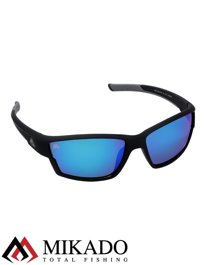 Очки поляризационные Mikado (фиоллетово/синие с зеркальным эффектом) AMO-7861-BV