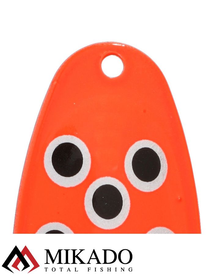 Блесна вращающаяся с кисточкой Mikado BLASTER № 0, 1,4 г., серебро/26