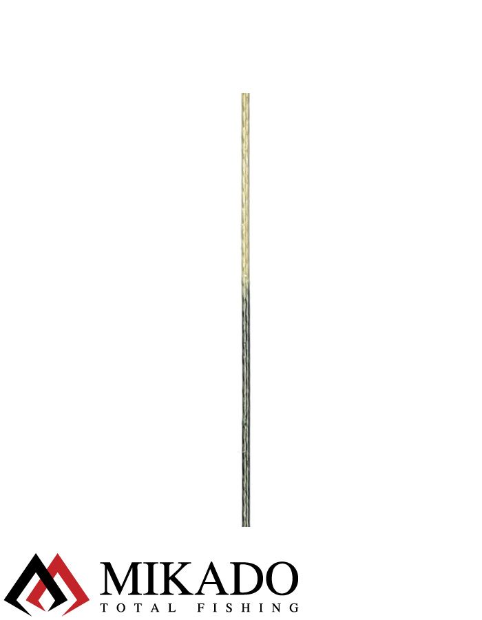 Карп-лидер Mikado Territory с покрытием, 23см., крючок №6, 25lbs (2шт.)