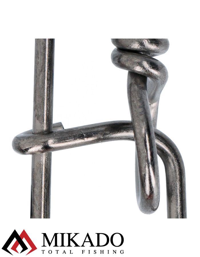 Застежка Mikado Insidelock BN № 5.  тест 70 кг. (12 шт.)