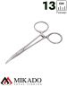 Зажим рыболовный Mikado изогнутый (13 см.) AI-7926