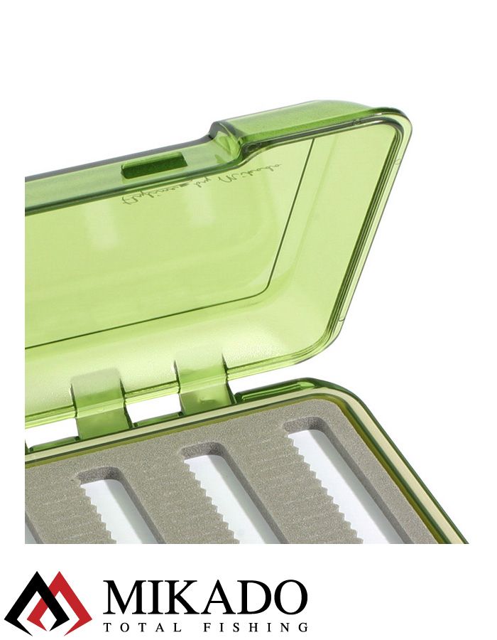 Коробочка для нахлыстовых мушек Mikado UAM-078A (15.8 x 9.8 x 4 см.)