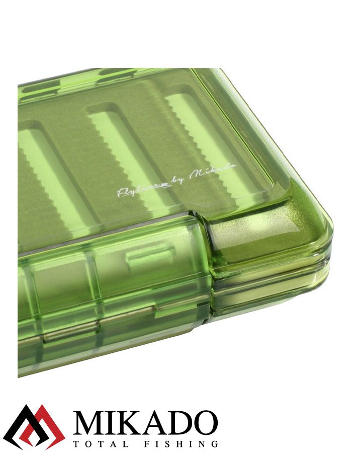 Коробочка для нахлыстовых мушек Mikado UAM-078A (15.8 x 9.8 x 4 см.)