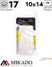 Пакеты ПВА Mikado в рулоне (прямоугольные) 100 x 140 мм., 2.5 м.  ( 17 шт.)