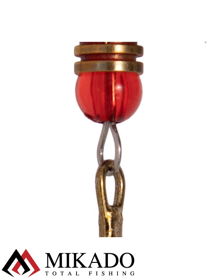 Блесна вращающаяся Mikado WILLOW №4, 14 г., состаренное золото, длина лепестка 55 мм.