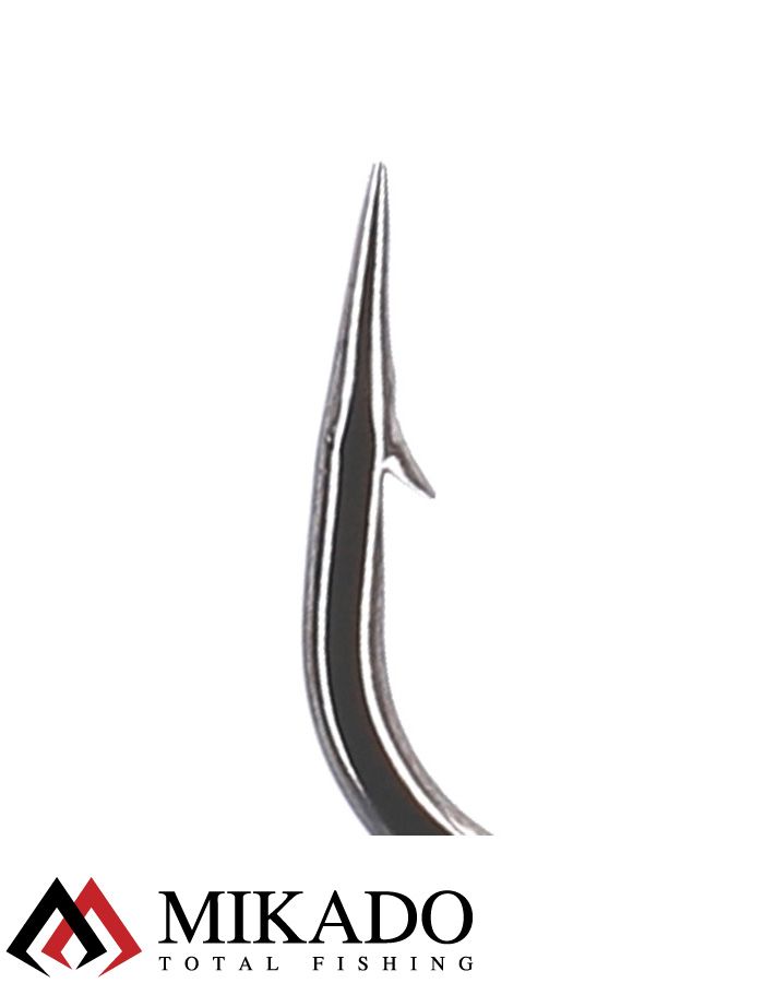 Крючки Mikado SENSUAL - DROP SHOT № 2/0 BN (с ушком) ( 10 шт.)