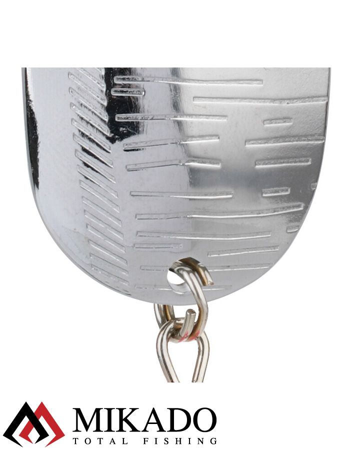 Блесна колеблющаяся Mikado WALDEN LAKE №3, 24 г., 8 см., серебро