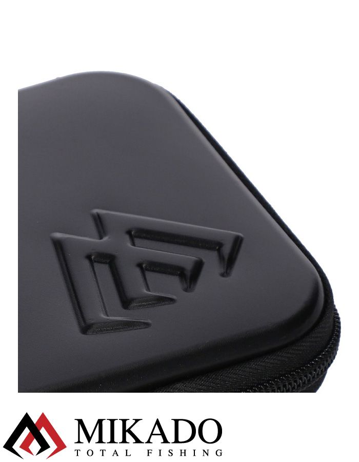 Кошелёк для блёсен и приманок Mikado (12,5 x 12,5 x 2,5 см.) чёрный