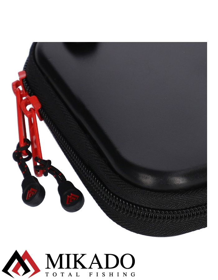 Кошелёк для блёсен и приманок Mikado (12,5 x 12,5 x 2,5 см.) чёрный