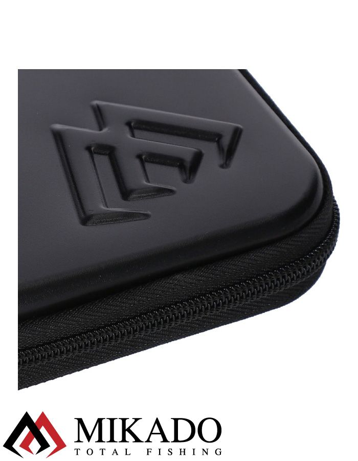 Кошелёк для блёсен и приманок Mikado (12,5 x 12,5 x 2,5 см.) чёрный
