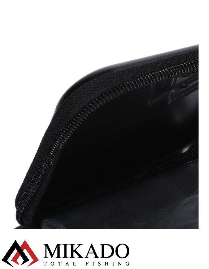 Кошелёк для блёсен и приманок Mikado (12,5 x 12,5 x 2,5 см.) чёрный