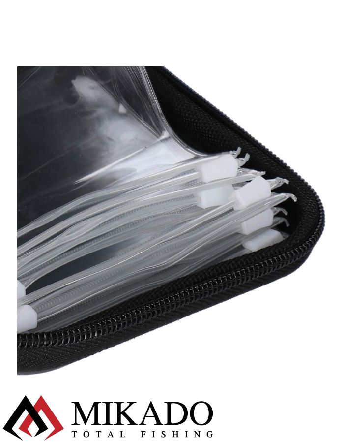 Кошелёк для блёсен и приманок Mikado (12,5 x 12,5 x 2,5 см.) чёрный