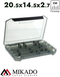 Коробка рыболова Mikado UAC-035 (20,5 x 14,5 x 2,7 см.)