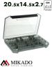Коробка рыболова Mikado UAC-035 (20,5 x 14,5 x 2,7 см.)