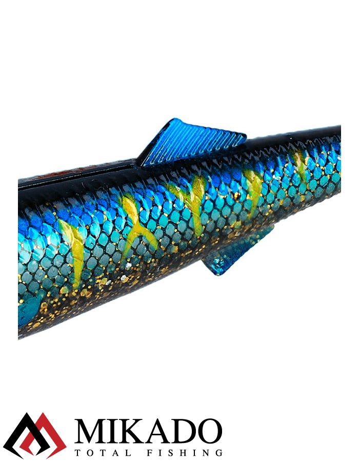 Виброхвост Mikado Sicario 8.5 см., 5.5 г., COSMO BLUE (5 шт.)