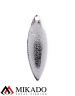 Блесна вращающаяся Mikado WILLOW №4, 14 г., состаренное серебро, длина лепестка 55 мм.