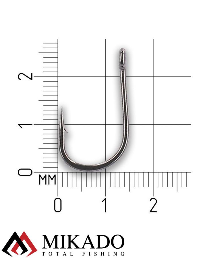 Крючки Mikado SENSUAL - DROP SHOT № 3/0 BN (с ушком) ( 10 шт.)