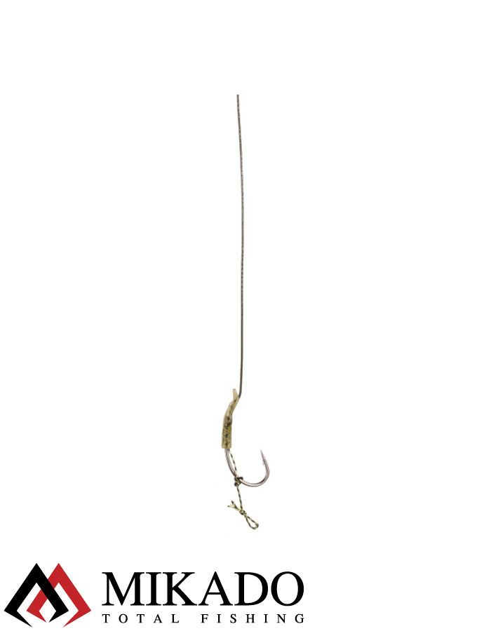 Крючки с поводками Mikado ANTI-BLOW OUT RIG 23 см.кр.№6 ,25 lbs ( 2 шт.)