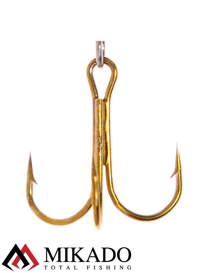 Блесна вращающаяся Mikado DRONE №1, 7.7 г., золото SB, длина лепестка 30 мм.