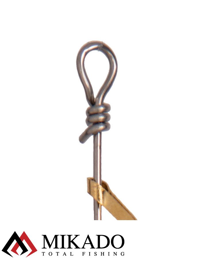 Блесна вращающаяся Mikado WILLOW №4, 14 г., чернёная, длина лепестка 55 мм.