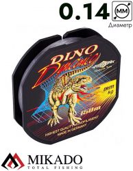 Леска мононить Mikado DINO DYNAMIC 0,14 (150 м) - 3,20кг.