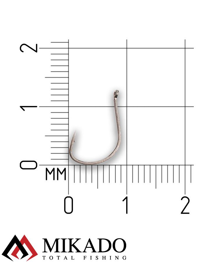 Крючки Mikado SENSUAL - KEIRYU W/RING № 8 BN (с ушком) ( 10 шт.)