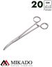 Зажим рыболовный Mikado изогнутый (20 см.) AI-7929
