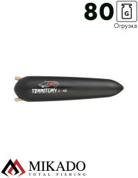 Поплавок для ловли сома Mikado, подводный, с трещоткой 80 г..