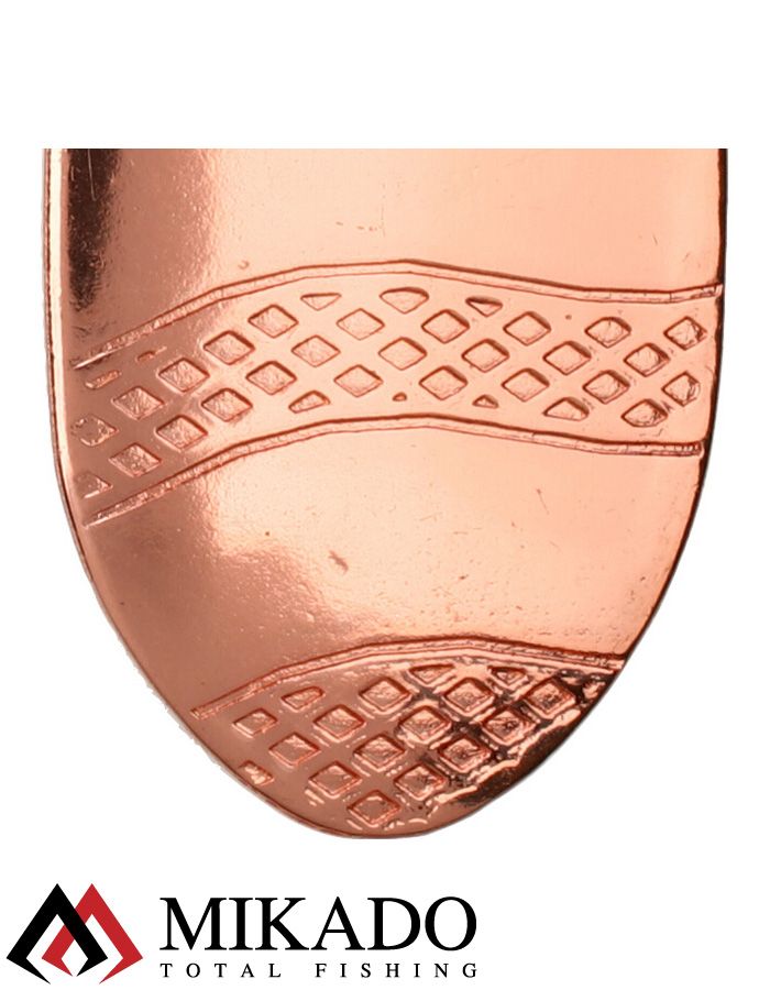 Блесна вращающаяся Mikado DRONE №1, 7.7 г., медь 01, длина лепестка 30 мм.