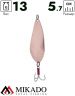 Блесна колеблющаяся Mikado TASHA №2, 13 г., 5.7см., медь