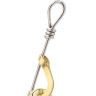 Блесна вращающаяся с кисточкой Mikado M-GRUB № 4, 13 г., GOLD/BLACK LEMON