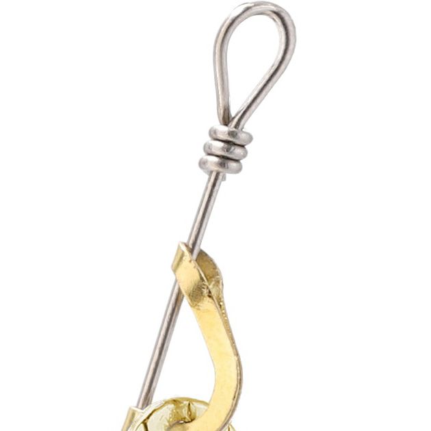 Блесна вращающаяся с кисточкой Mikado M-GRUB № 4, 13 г., GOLD/BLACK LEMON