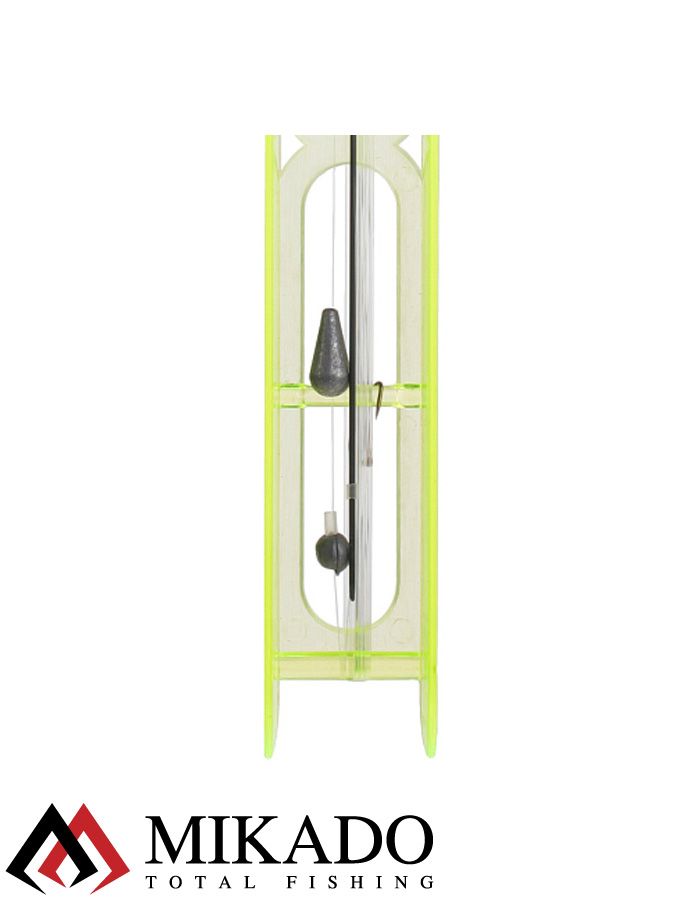 Оснастка для удочки Mikado 004 - 1.5 г. (леска 8 м., 0.14, поводок 0.12, крючок 12)