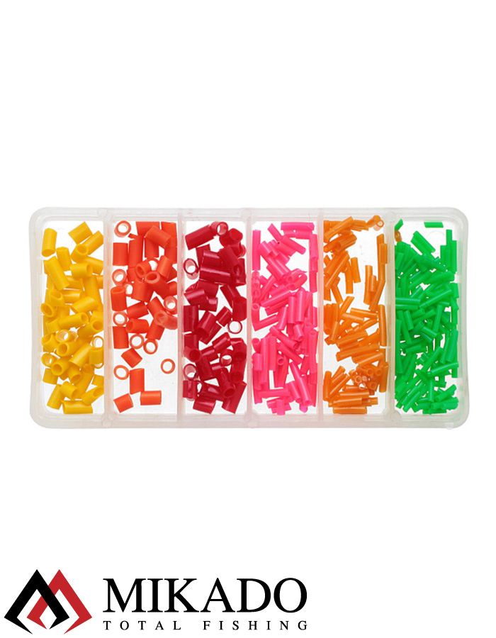 Набор ПВХ кембриков Mikado для крепления поплавка AIX-9252