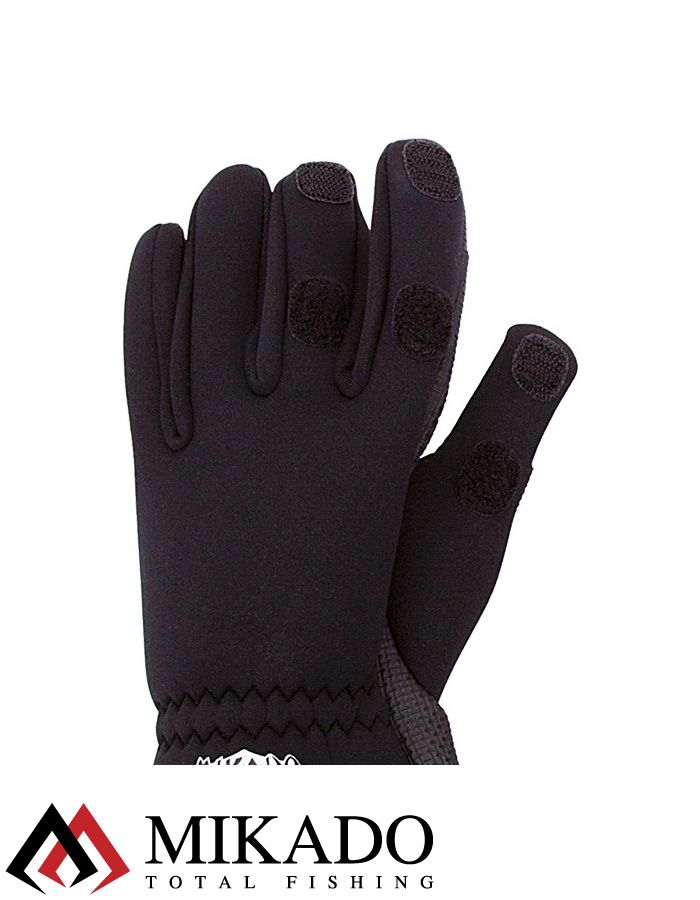 Перчатки рыболовные неопреновые Mikado UMR-00 размер L